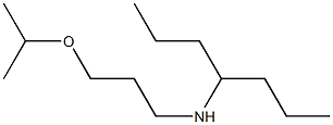 heptan-4-yl[3-(propan-2-yloxy)propyl]amine Structure