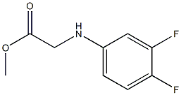 methyl 2-[(3,4-difluorophenyl)amino]acetate