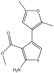  methyl 2-amino-4-(2,5-dimethylfuran-3-yl)thiophene-3-carboxylate