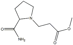  methyl 3-(2-carbamoylpyrrolidin-1-yl)propanoate