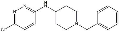 N-(1-benzylpiperidin-4-yl)-6-chloropyridazin-3-amine Structure