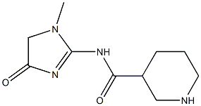  N-(1-methyl-4-oxo-4,5-dihydro-1H-imidazol-2-yl)piperidine-3-carboxamide