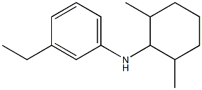 N-(2,6-dimethylcyclohexyl)-3-ethylaniline Structure