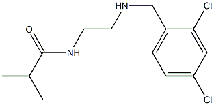  N-(2-{[(2,4-dichlorophenyl)methyl]amino}ethyl)-2-methylpropanamide
