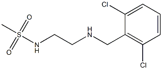  N-(2-{[(2,6-dichlorophenyl)methyl]amino}ethyl)methanesulfonamide