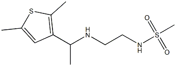  N-(2-{[1-(2,5-dimethylthiophen-3-yl)ethyl]amino}ethyl)methanesulfonamide