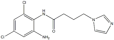 N-(2-amino-4,6-dichlorophenyl)-4-(1H-imidazol-1-yl)butanamide