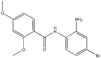 N-(2-amino-4-bromophenyl)-2,4-dimethoxybenzamide Structure