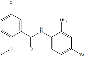 N-(2-amino-4-bromophenyl)-5-chloro-2-methoxybenzamide