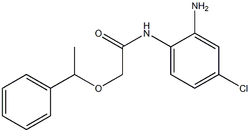 N-(2-amino-4-chlorophenyl)-2-(1-phenylethoxy)acetamide