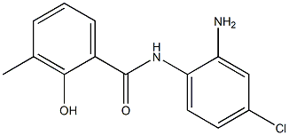 N-(2-amino-4-chlorophenyl)-2-hydroxy-3-methylbenzamide Struktur