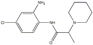 N-(2-amino-4-chlorophenyl)-2-piperidin-1-ylpropanamide|