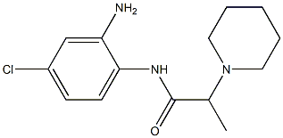  N-(2-amino-4-chlorophenyl)-2-piperidin-1-ylpropanamide