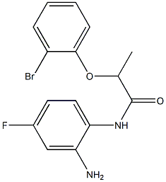 N-(2-amino-4-fluorophenyl)-2-(2-bromophenoxy)propanamide
