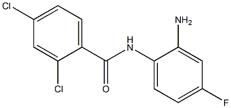 N-(2-amino-4-fluorophenyl)-2,4-dichlorobenzamide Struktur