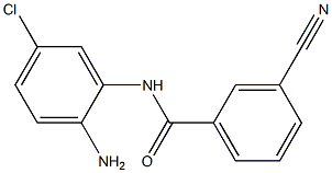 N-(2-amino-5-chlorophenyl)-3-cyanobenzamide Structure