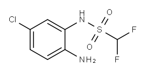 N-(2-amino-5-chlorophenyl)difluoromethanesulfonamide
