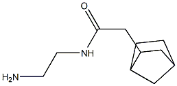 N-(2-aminoethyl)-2-{bicyclo[2.2.1]heptan-2-yl}acetamide,,结构式