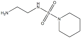 N-(2-aminoethyl)piperidine-1-sulfonamide 结构式