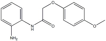 N-(2-aminophenyl)-2-(4-methoxyphenoxy)acetamide Struktur