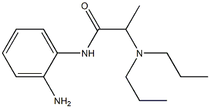 N-(2-aminophenyl)-2-(dipropylamino)propanamide Structure