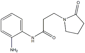 N-(2-aminophenyl)-3-(2-oxopyrrolidin-1-yl)propanamide