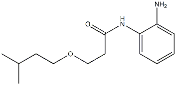 N-(2-aminophenyl)-3-(3-methylbutoxy)propanamide