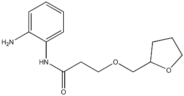 N-(2-aminophenyl)-3-(oxolan-2-ylmethoxy)propanamide