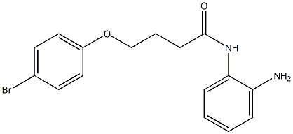 N-(2-aminophenyl)-4-(4-bromophenoxy)butanamide Struktur