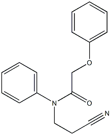  N-(2-cyanoethyl)-2-phenoxy-N-phenylacetamide