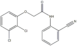  N-(2-cyanophenyl)-2-(2,3-dichlorophenoxy)acetamide