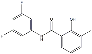  N-(3,5-difluorophenyl)-2-hydroxy-3-methylbenzamide