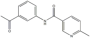 N-(3-acetylphenyl)-6-methylnicotinamide