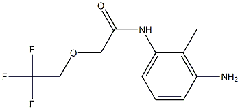 N-(3-amino-2-methylphenyl)-2-(2,2,2-trifluoroethoxy)acetamide