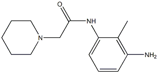 N-(3-amino-2-methylphenyl)-2-piperidin-1-ylacetamide