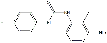 N-(3-amino-2-methylphenyl)-N'-(4-fluorophenyl)urea