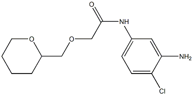 N-(3-amino-4-chlorophenyl)-2-(oxan-2-ylmethoxy)acetamide
