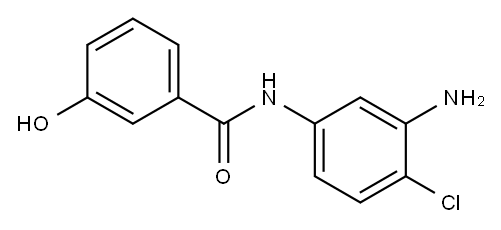 N-(3-amino-4-chlorophenyl)-3-hydroxybenzamide