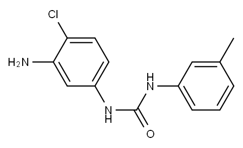 N-(3-amino-4-chlorophenyl)-N'-(3-methylphenyl)urea