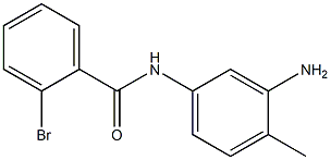 N-(3-amino-4-methylphenyl)-2-bromobenzamide Struktur