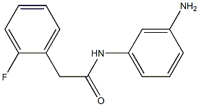 N-(3-aminophenyl)-2-(2-fluorophenyl)acetamide