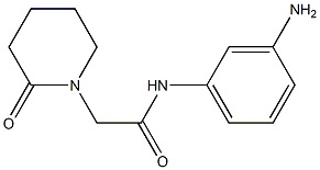 N-(3-aminophenyl)-2-(2-oxopiperidin-1-yl)acetamide