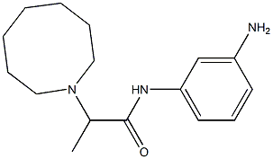 N-(3-aminophenyl)-2-(azocan-1-yl)propanamide