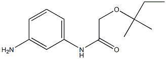 N-(3-aminophenyl)-2-[(2-methylbutan-2-yl)oxy]acetamide