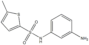 N-(3-aminophenyl)-5-methylthiophene-2-sulfonamide