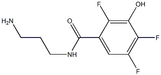 N-(3-aminopropyl)-2,4,5-trifluoro-3-hydroxybenzamide