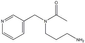 N-(3-aminopropyl)-N-(pyridin-3-ylmethyl)acetamide