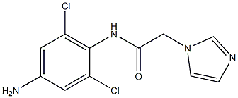N-(4-amino-2,6-dichlorophenyl)-2-(1H-imidazol-1-yl)acetamide