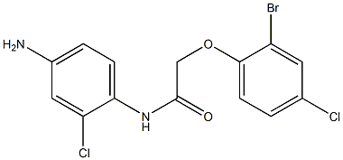 N-(4-amino-2-chlorophenyl)-2-(2-bromo-4-chlorophenoxy)acetamide