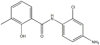 N-(4-amino-2-chlorophenyl)-2-hydroxy-3-methylbenzamide